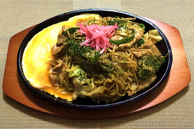 鉄板ソース焼きそば