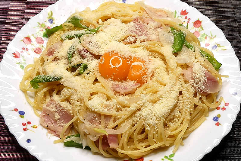 簡単カルボナーラ