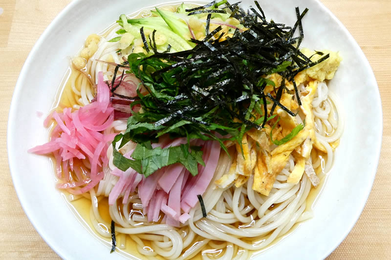 五目ぶっかけソーメン