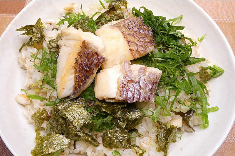 鯛めし風炒めご飯